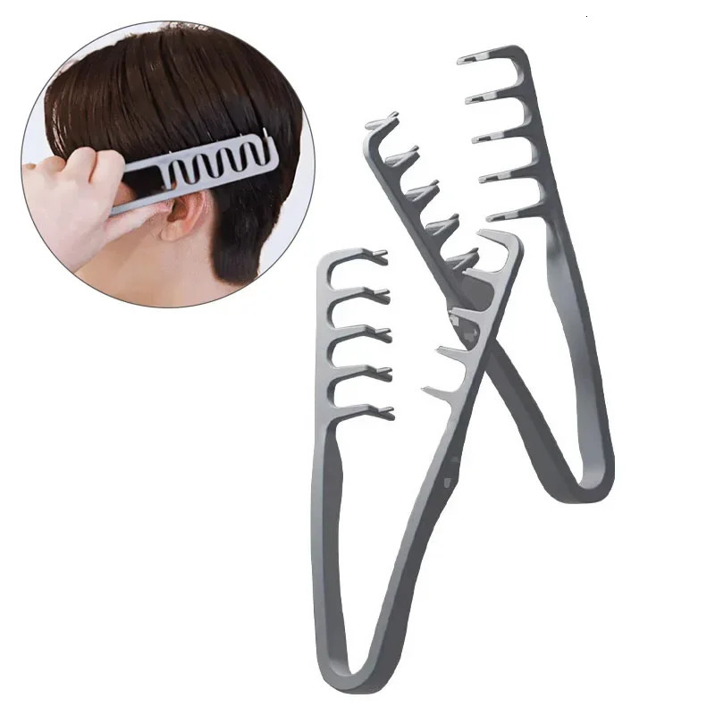 Fluffy Texture Styling Comb Volumizing Wide-Tooth Hairbrush Curling Tools Fluffy Roots Hair Seam Cover Bangs Hairdressing Comb 260126