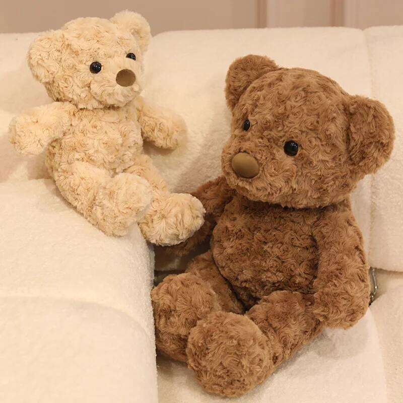 Kawaii Valentine's Day Plush Toy Soft Stuffed Animal Teddy Bear Pillow for Kids Girls Christmas Birthday Gift Home Decor Y260128
