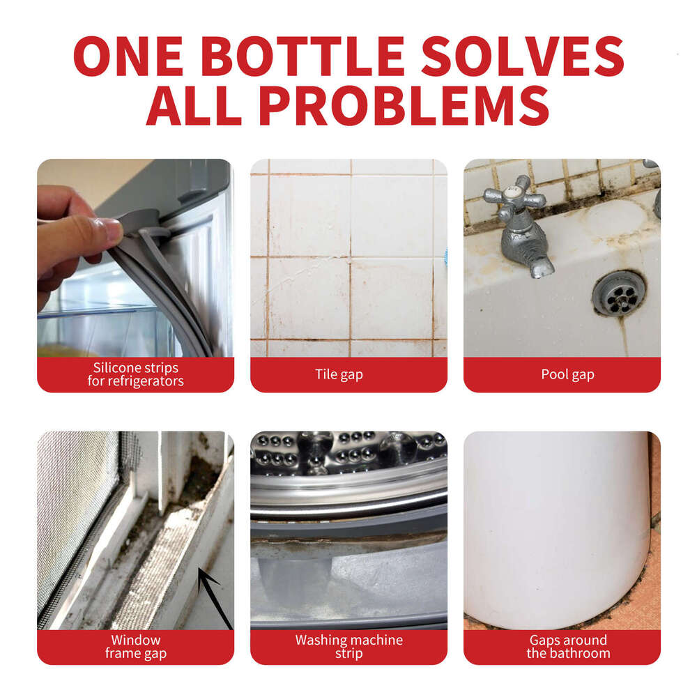 Jaysuing Mildew Removal Gel Bathroom Wall Floor Anti-Mold Agent Tile Gap Cleaner Stain Remover S260130