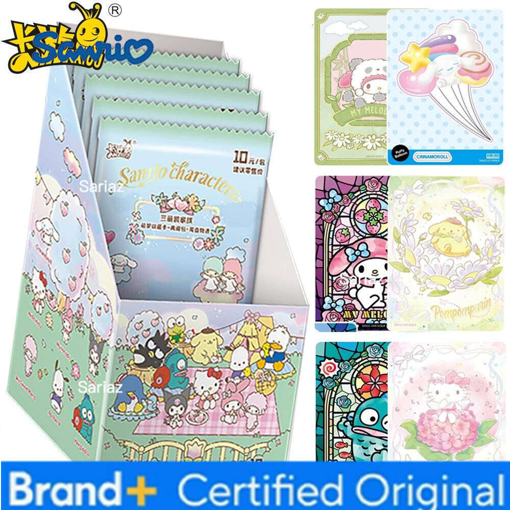 Sanrio Genuine KAYOU Collection Cute Warm Cartoon Character Horizontal Board Rare Card Boy and Girl Hobbies Precious Gifts H2601301