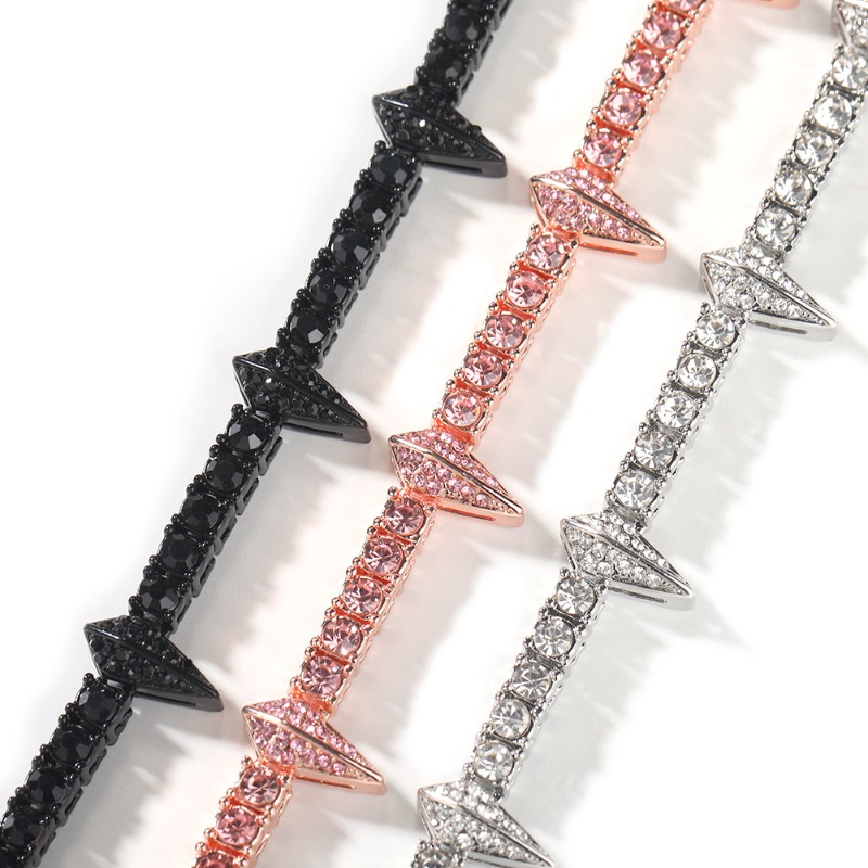 Jewelry Bracelet Hip Hop Alloy Rhinestone Panther Bracelet Premium Minimalist Unisex Design Adjustable Trendy Fashion Accessory for Men and Women