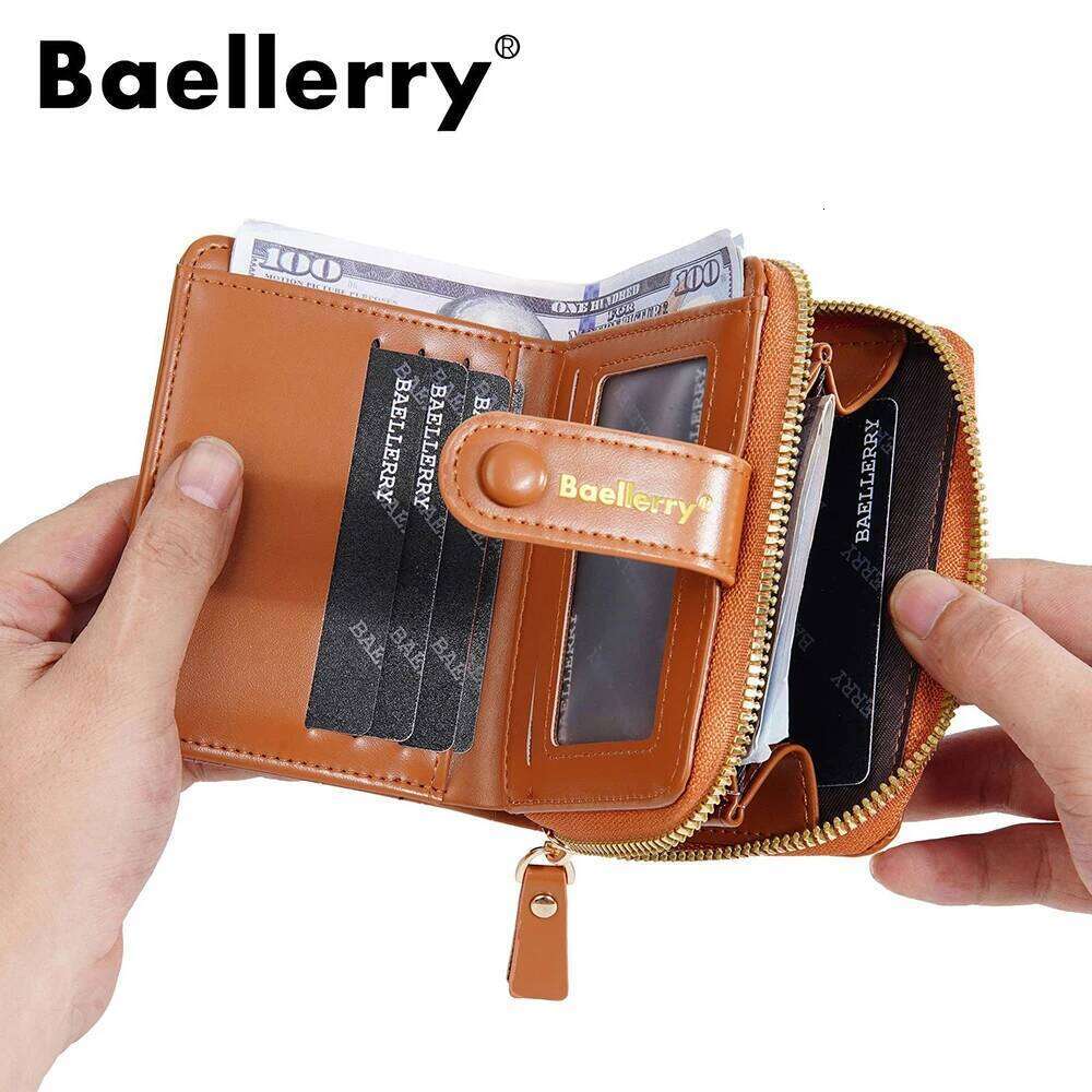 Luxury Pebble Textured Wallet Ins Fashion Women's Zip Around Holder Small Purse with Many Card Pockets Z260130