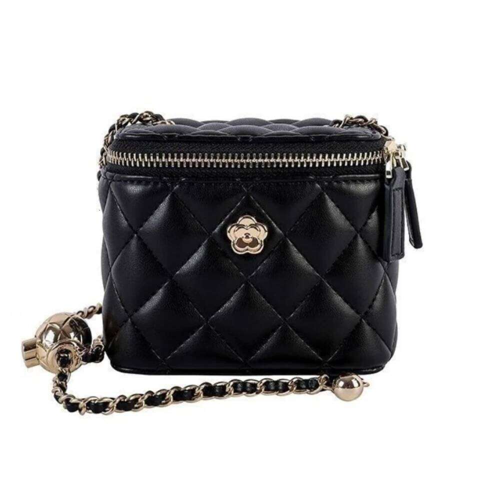 New Quilted Chain Diamond Checkered Women's Crossbody Fashion Mini Handbag PU Leather Woman's One-shoulder Small Bag