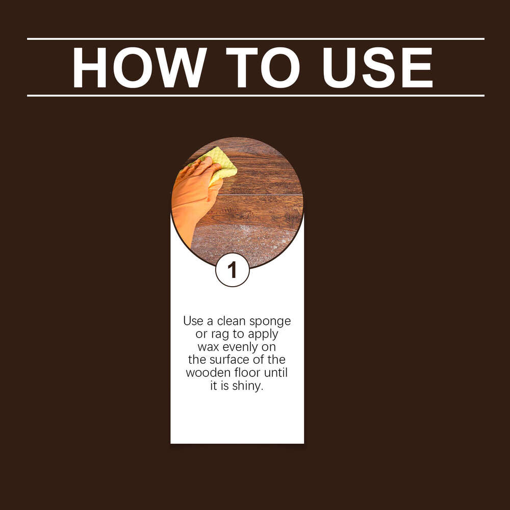 Jaysuing Care Wood Floor Polishing Brightening Waxing Shine Maintenance Solid Wax S260130