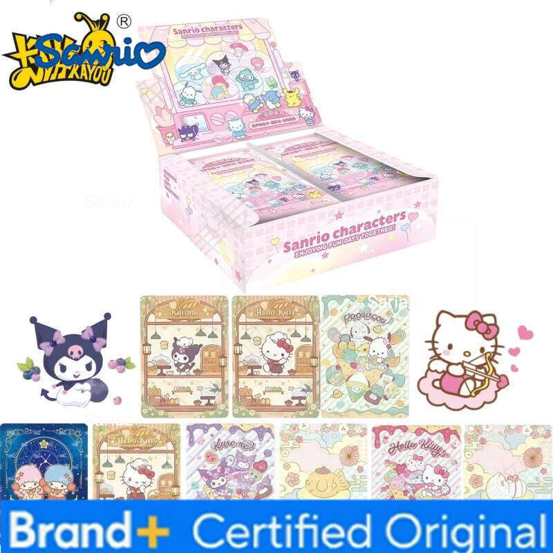 Sanrio KAYOU Official Genuine Fun Shadow Series Cute Anime Children's Festival Collection Toy Card Gift Original Box H260130