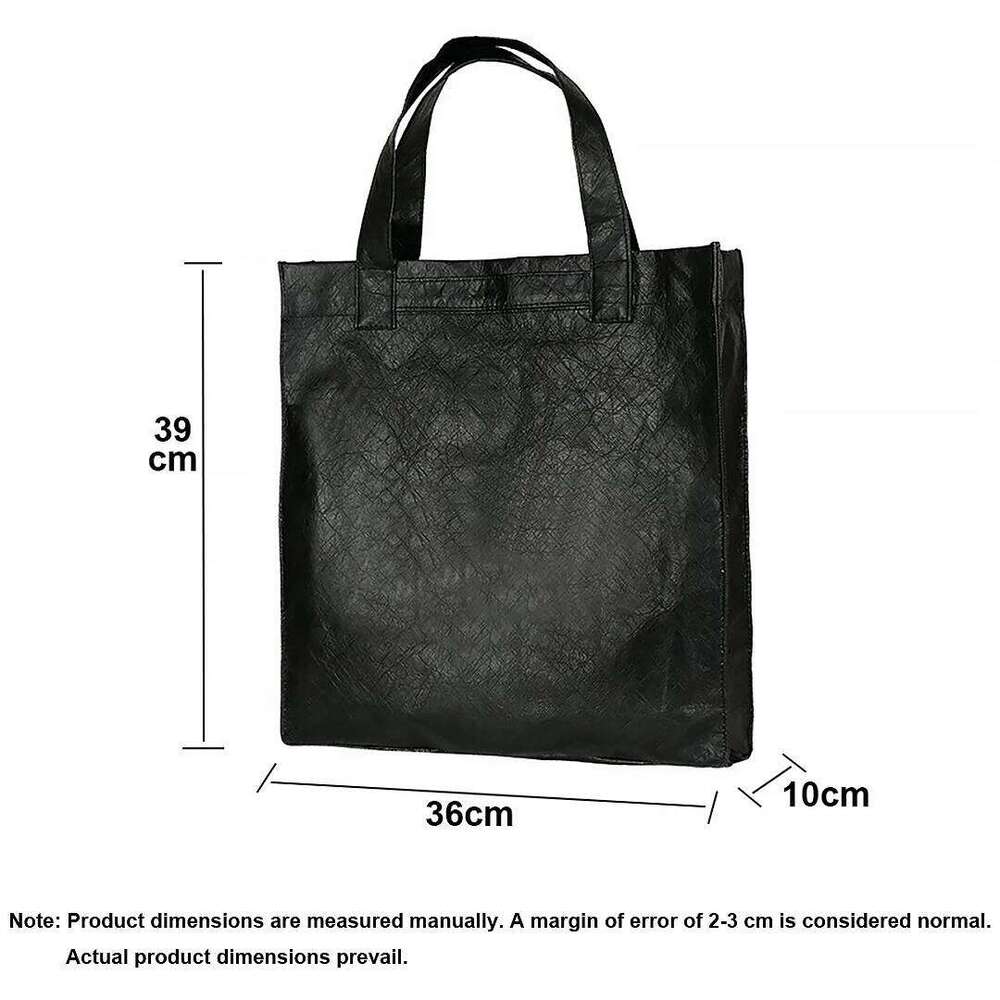 Waterproof Lightweight Tote Bag for Women Men, Eco-Friendly Commuter Work Office Handbag, 15inch Laptop Bag, Shopping Bags Z260130