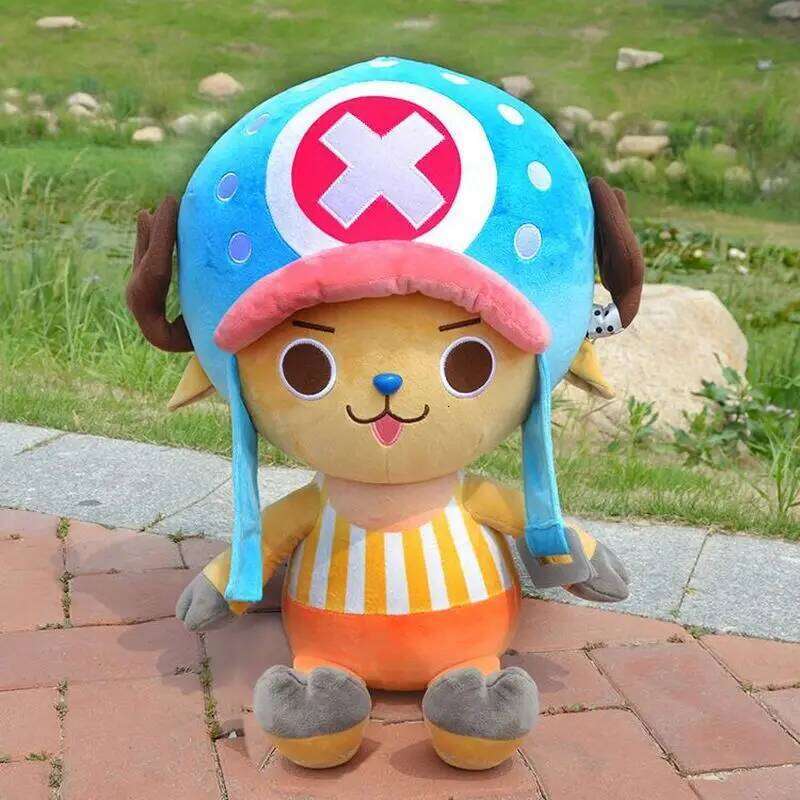 25-30cm Genuine Anime Classic Tony Chopper Plush Doll Cartoon Stuffed Toys Throw Pillow Children Birthday Gift Y260128