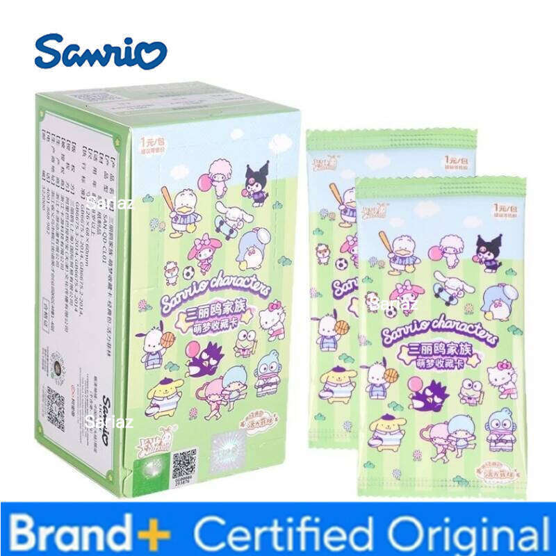 Sanrio KAYOU Collection Hobby Card Original Box Anime Characters Cute Kuromi Melody Kitty Cinnamoroll Festival Children's Gift H2601301