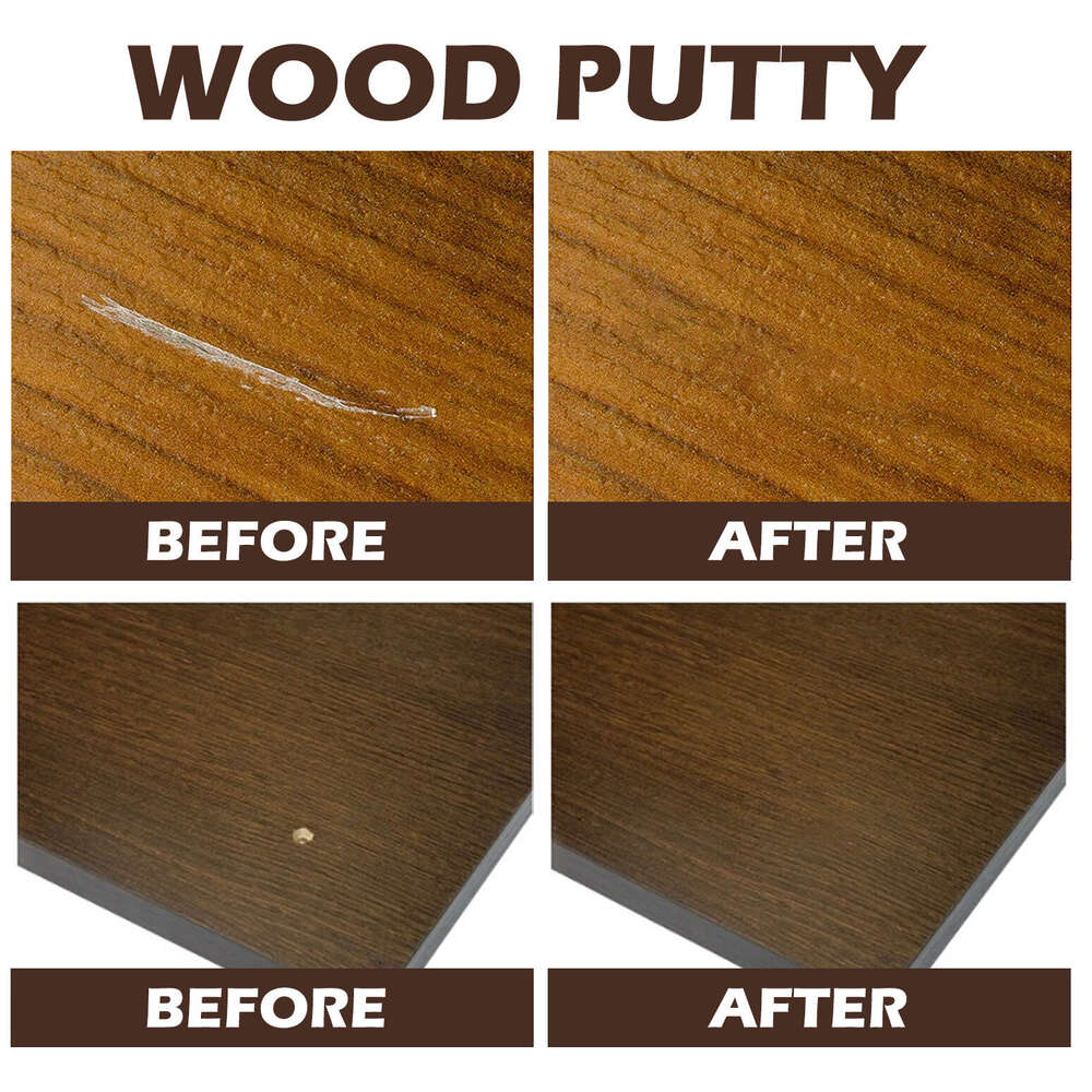 Jakehoe Filler Wood Furniture Floor Paste Office Desk Cabinet Scratch Repair S260130