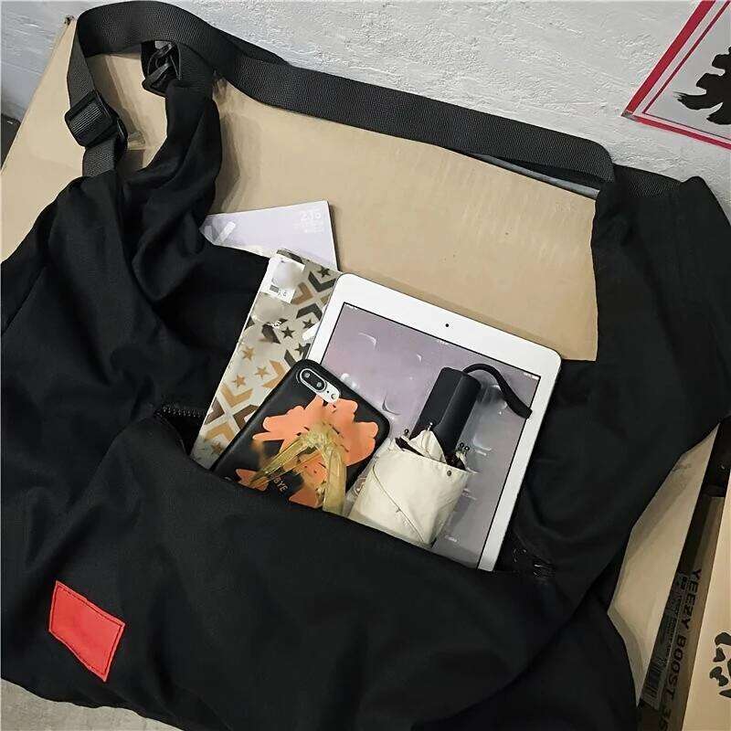 Vest Backpack High Capacity Shoulder Bags Cotton Fashion Creative Funny Multi Functional Men Woman Bag Camping Outdoor Versatile