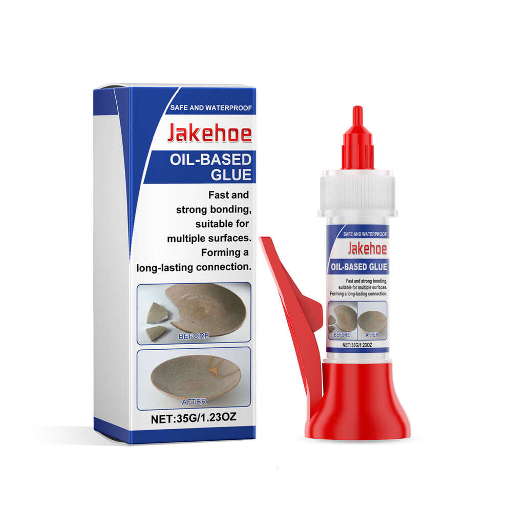 Jakehoe Liquid Adhesive Patch Seamless Waterproof Multi-functional Oil-based Transparent Welding Glue S260130