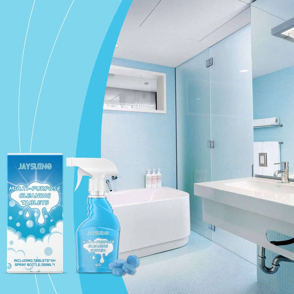 JAYSUING Multi-Purpose Cleaning Effervescent Tablets Gentle Stain Grease Odor Cleaner S260130