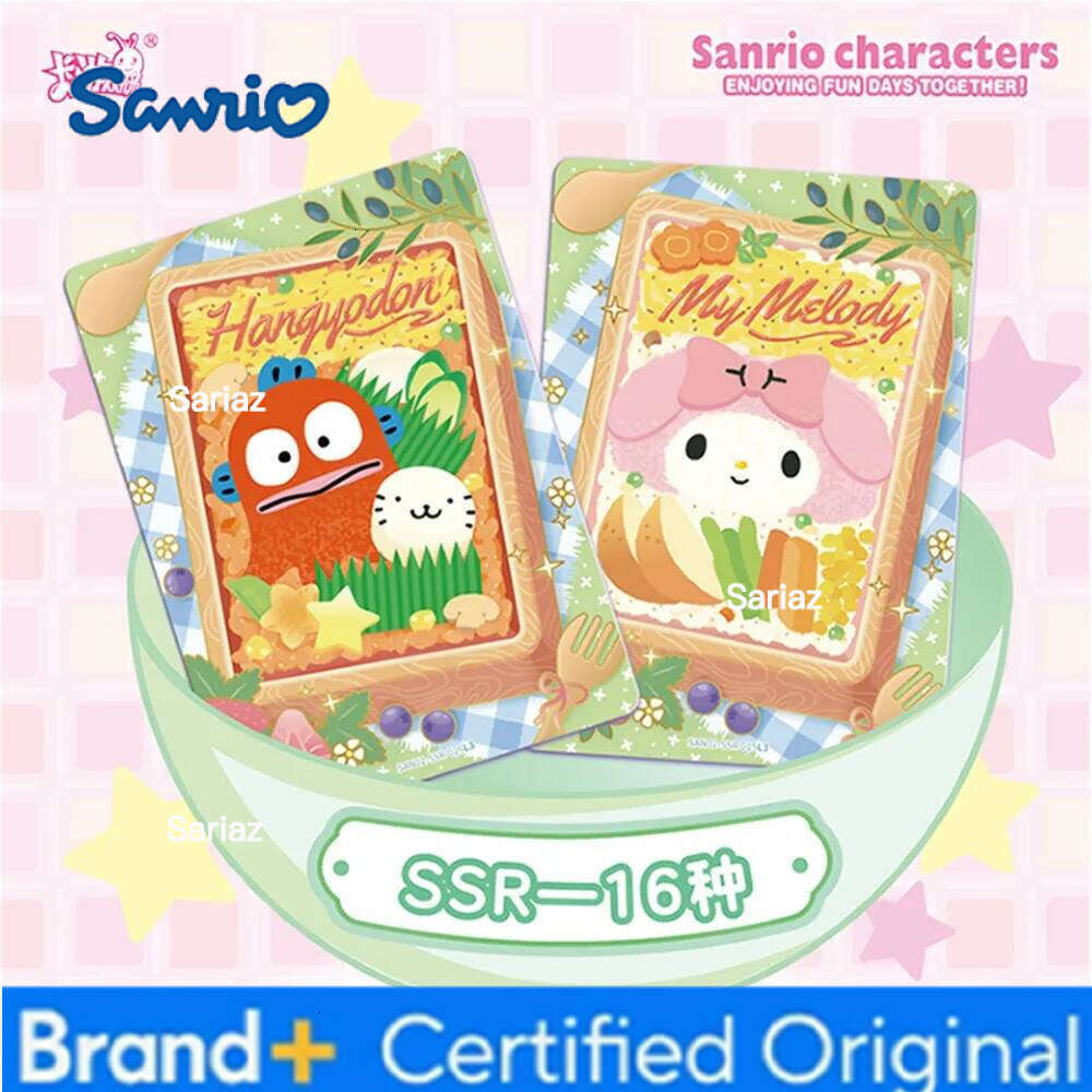 Sanrio Original KAYOU Collection Sweet and Cute Japanese Cartoon Star Character Card Exquisite Birthday Surprise Gift Toy H260130