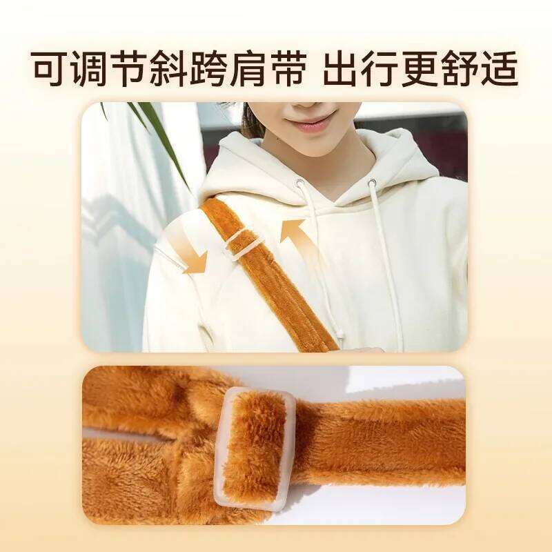 Autumn and Winter Portable Going Out Warm Windproof Bear Cute Shoulder Satchel Pet Messenger Bag 26H0130