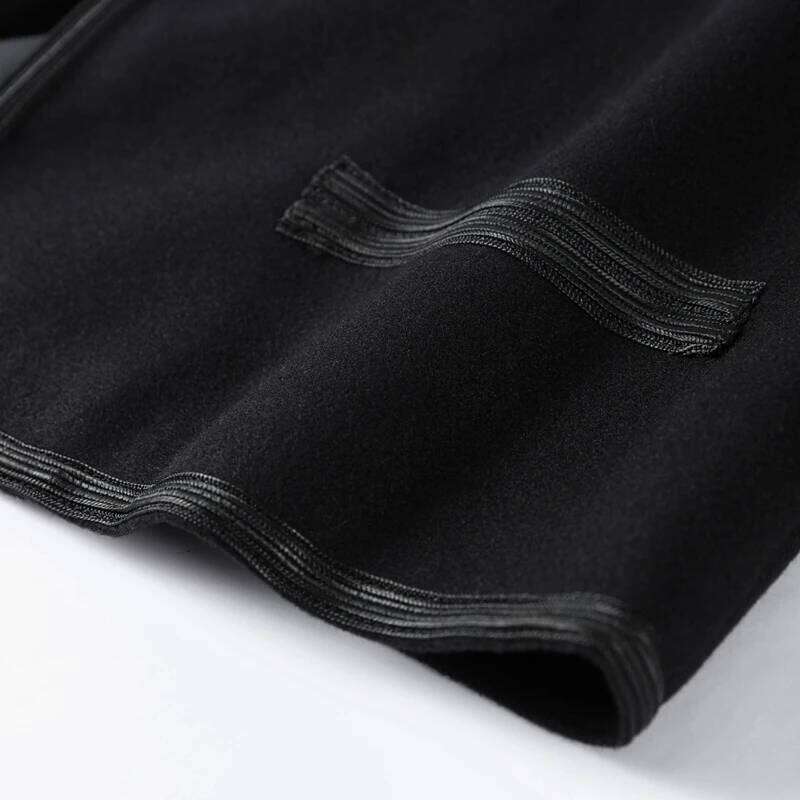 ZHE HAN Fashion Stand Collar Short Jacket Women's Single Breasted Full Sleeve Cropped Coat 2026 Spring New Lady Casual Style Outerwear