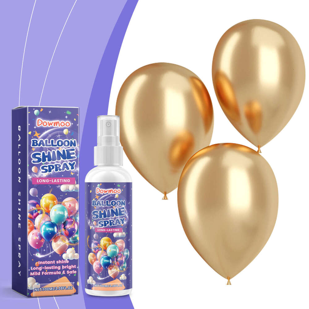 Dowmoo Shine Balloon Surface Texture Atmosphere Gloss Long-lasting Shiny Spray S260130