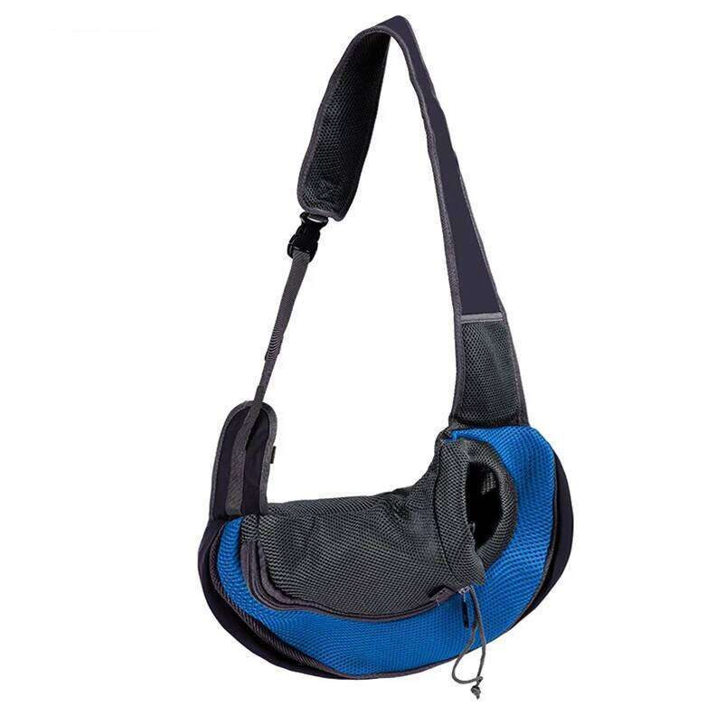 Pet showing your head and carrying dog chest pet crossbody breathable shoulder bag 26H0130