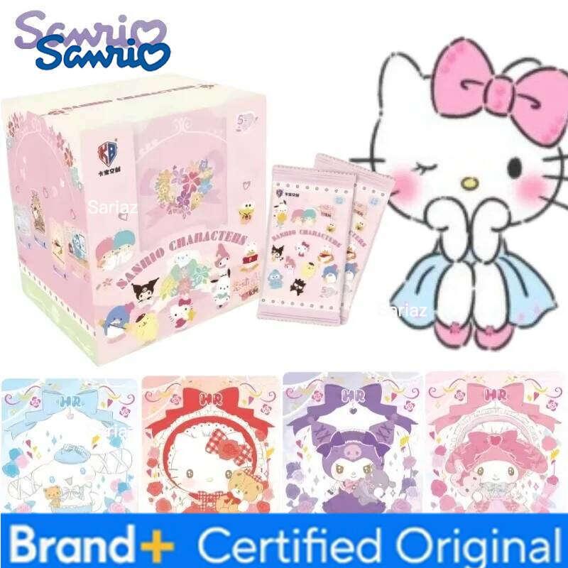 Sanrio Genuine Polaroid Heartbeat Wink Episode 5 Kawaii Cartoon Collection Small Cards Anime Peripheral Flash Card Gift H260130