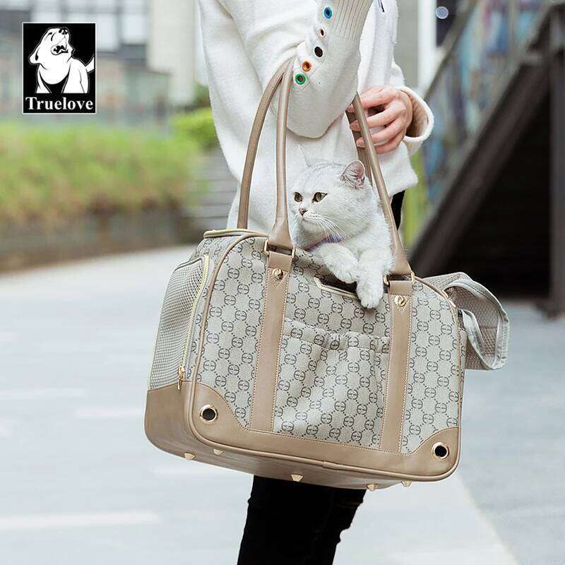 Truelove Handbag Cat Shoulder Suitable for Small Dogs and Cats Fashion Pet Outdoor Bag TLX6971 26H0130
