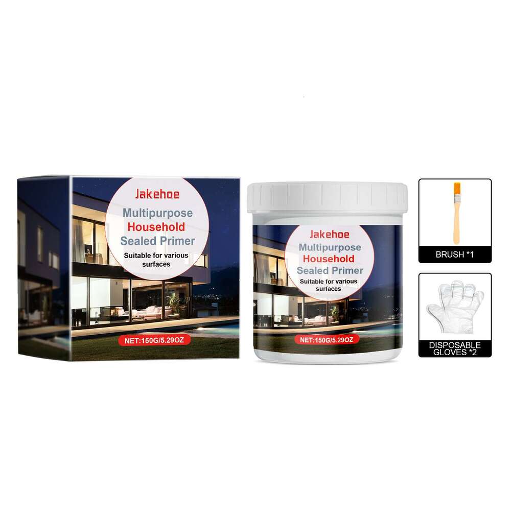JAKEHOE Multi-Purpose Household Sealing Wall Primer Dust Removal Dustproof Floor Indoor and Outdoor Paint S260130