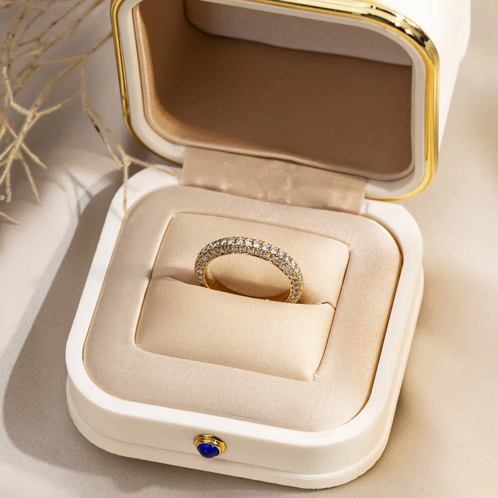 Messi Jewelry MSR-1685 Lab Diamond Round Diamond 18k for Wedding Gift