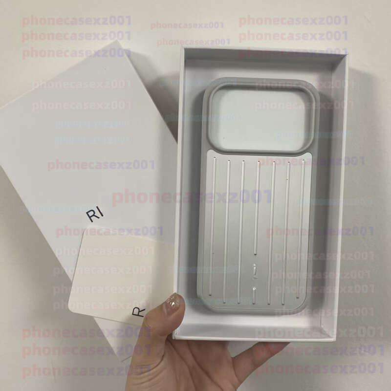 Rimowasuitcase RIM Phone Case Suitcase Phonecase Designer Iphone Case Iphone 17 Pro Max 16 15 Polycarbonate Aluminum Alloy Magsafe Weave Back Cover Coque Funda