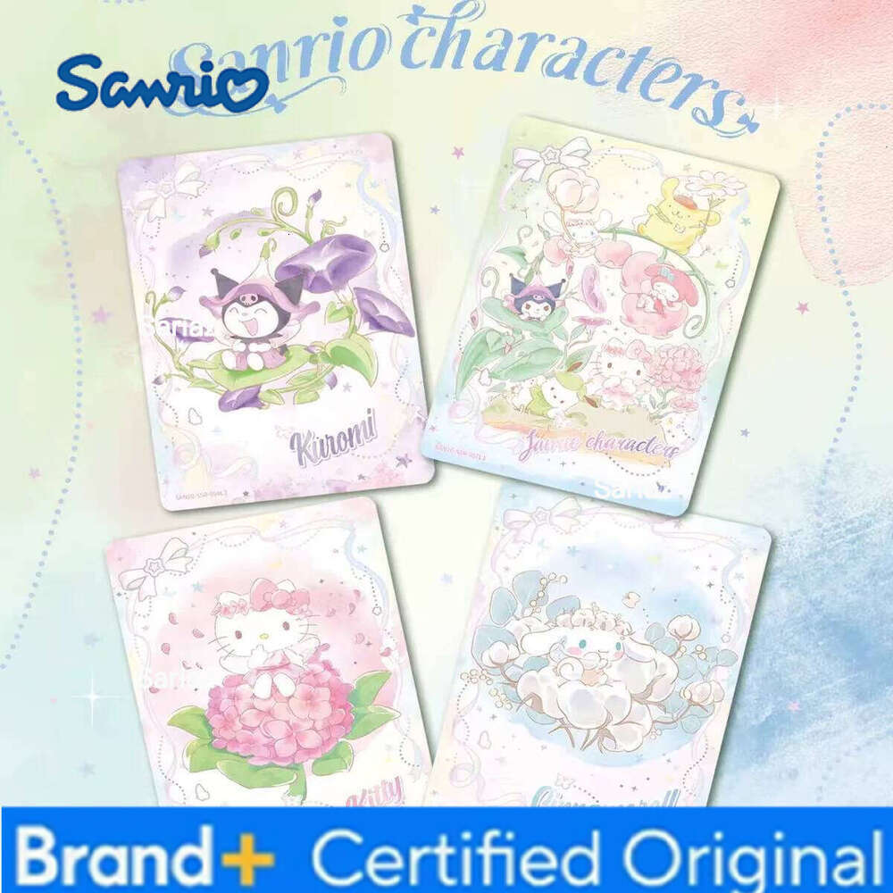 Sanrio KAYOU Genuine New Card Mengmeng Collection Bag Fragrant Story Hello Kitty My Melody Animation Cartoon Peripheral Toy Gift H260130