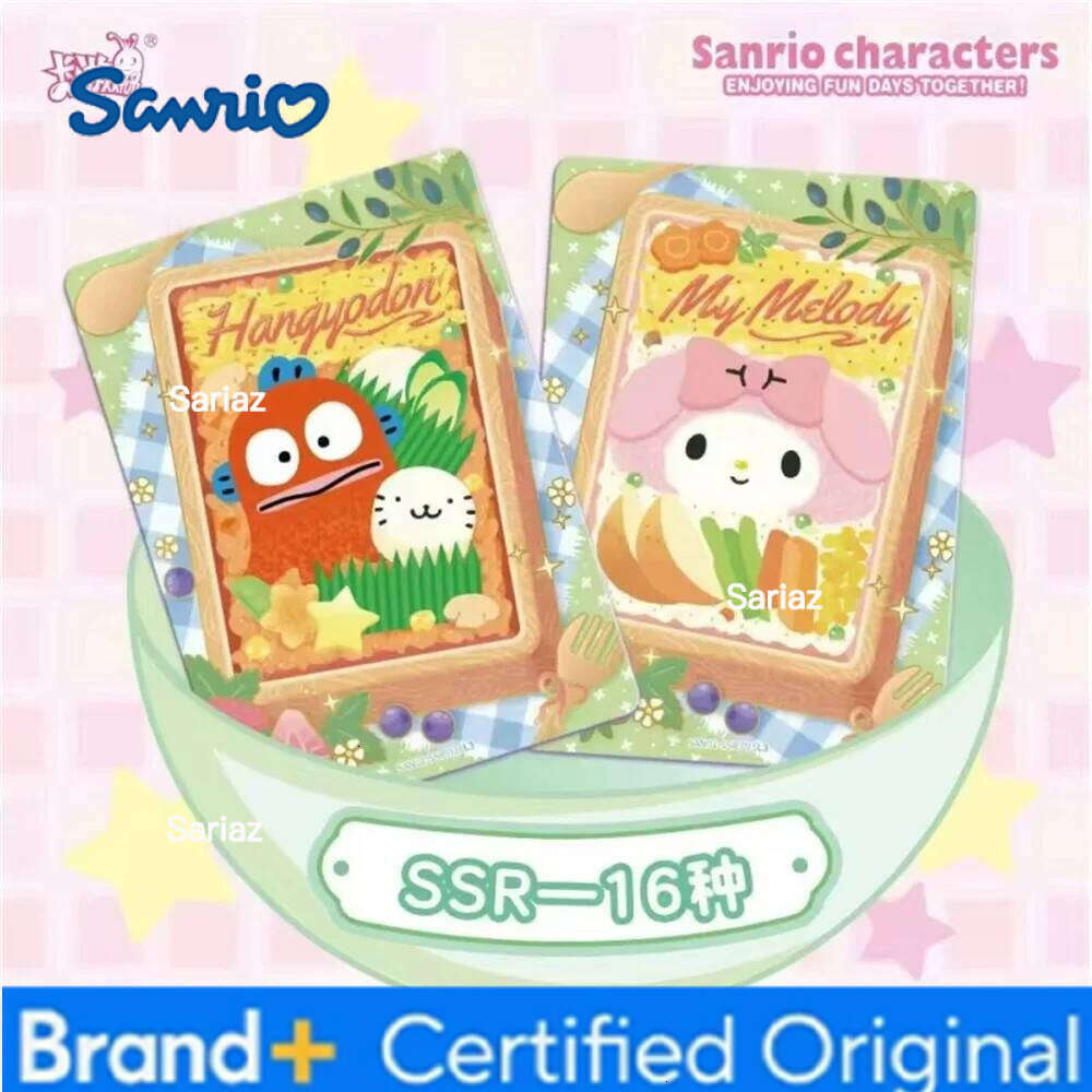 Sanrio KAYOU Genuine Characters Card Cute-Dream Collection Fun Shadow Pack Honeyed Dream Sugar Frost Collectible Cards Toy H260130