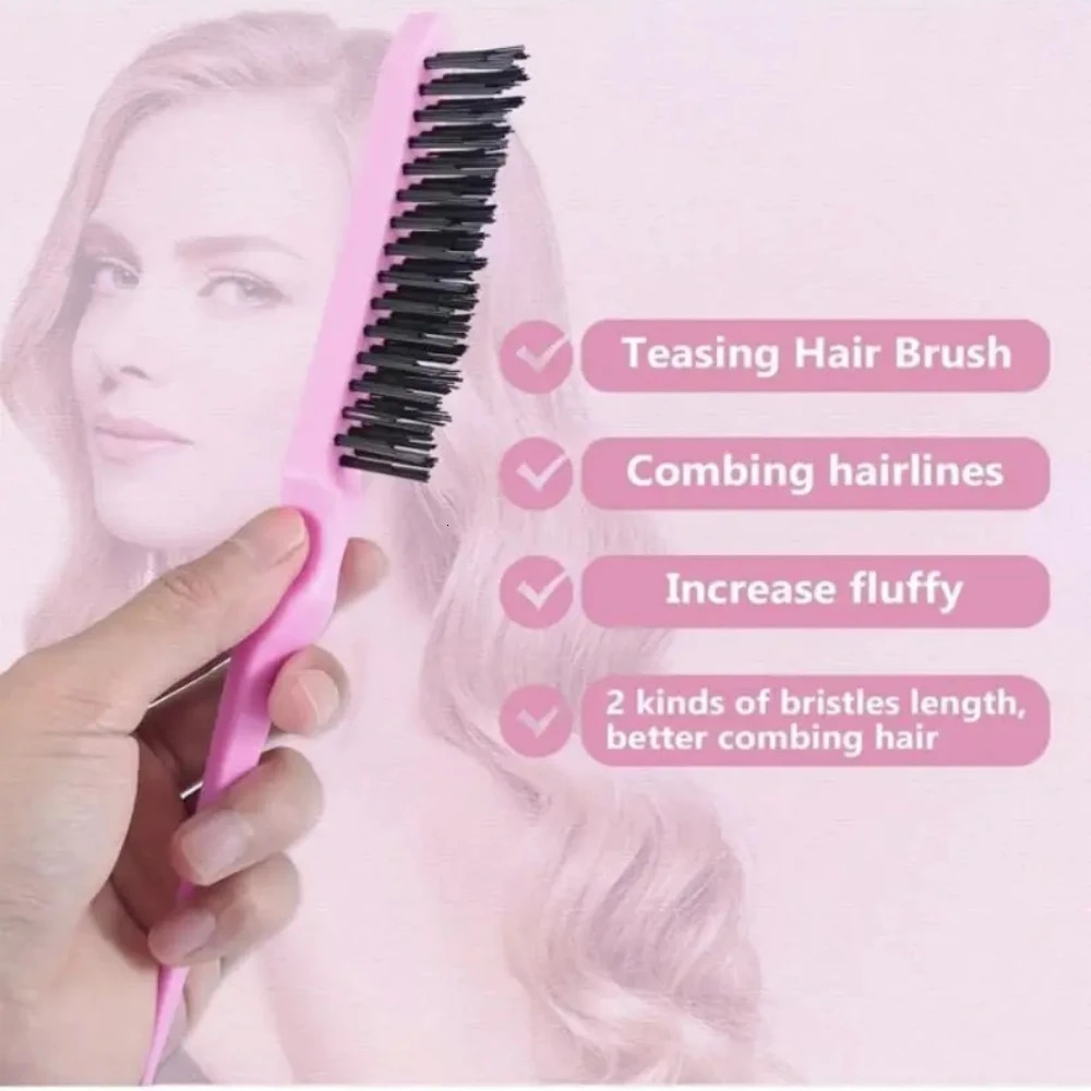 4 Piece Hair Brush Sets Pointed Tail Comb Fixed Mouse Comb Hair Pulling Needle High-Pressure Spray Bottle Salon Tools Supplies 260126