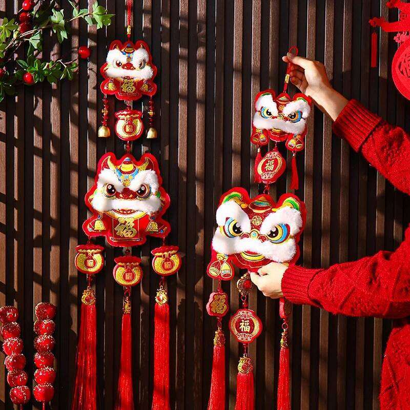Bag Accessories 2026 Hanging Ornament Lunar New Decoration Horse Year Door Tassel Pendant Chinese Spring Festival Tet Tecoration