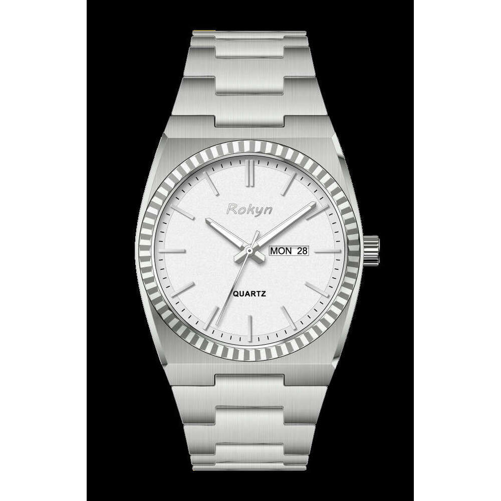 New Waterproof Men's Business Casual Luminous Dual Calendar Quartz Watch