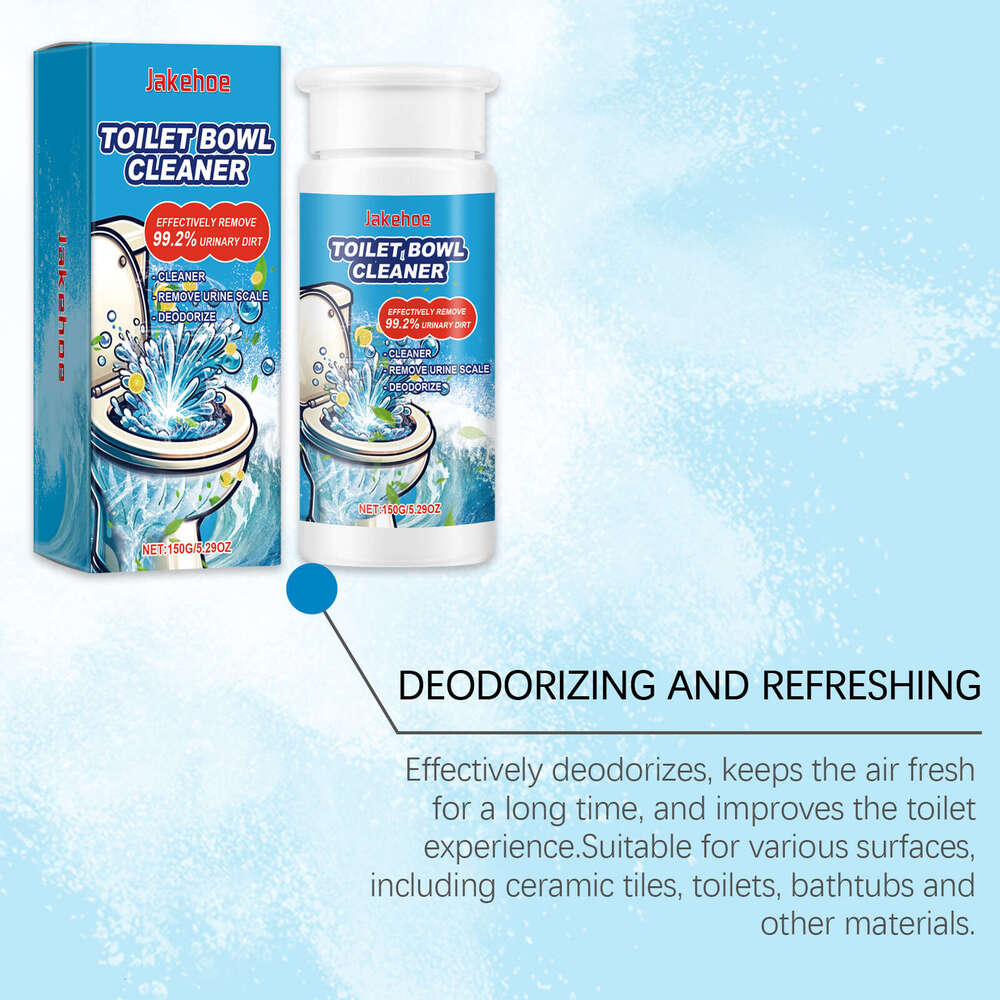 JAKEHOE Splash Toilet Bathroom Stain Remover Deodorizer Foam Cleaner S260130