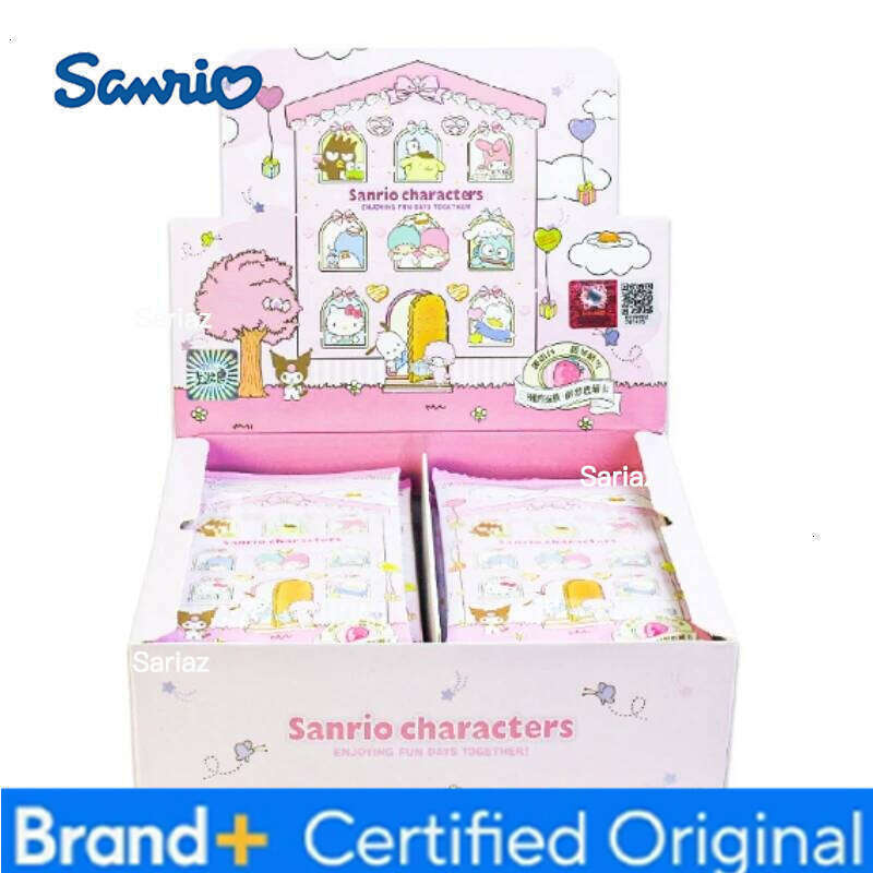 Sanrio KAYOU Original Family Series Collection Card Fantasy Dream Journey Hello Kitty Kuromi Melody Toy For Girl Gift H260130