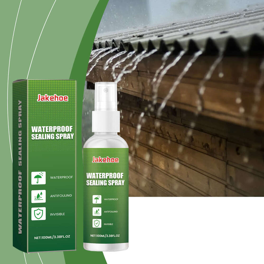 Jakehoe Waterproof Invisible Sealant Liquid Glue Household Quick Fill Spray S260130