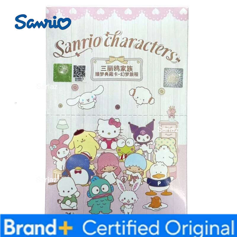 Sanrio Original Box Popular Anime Characters Collection Hobbies Cards Kuromi Hello Kitty Cinnamoroll Melody Children's Gifts H26013011