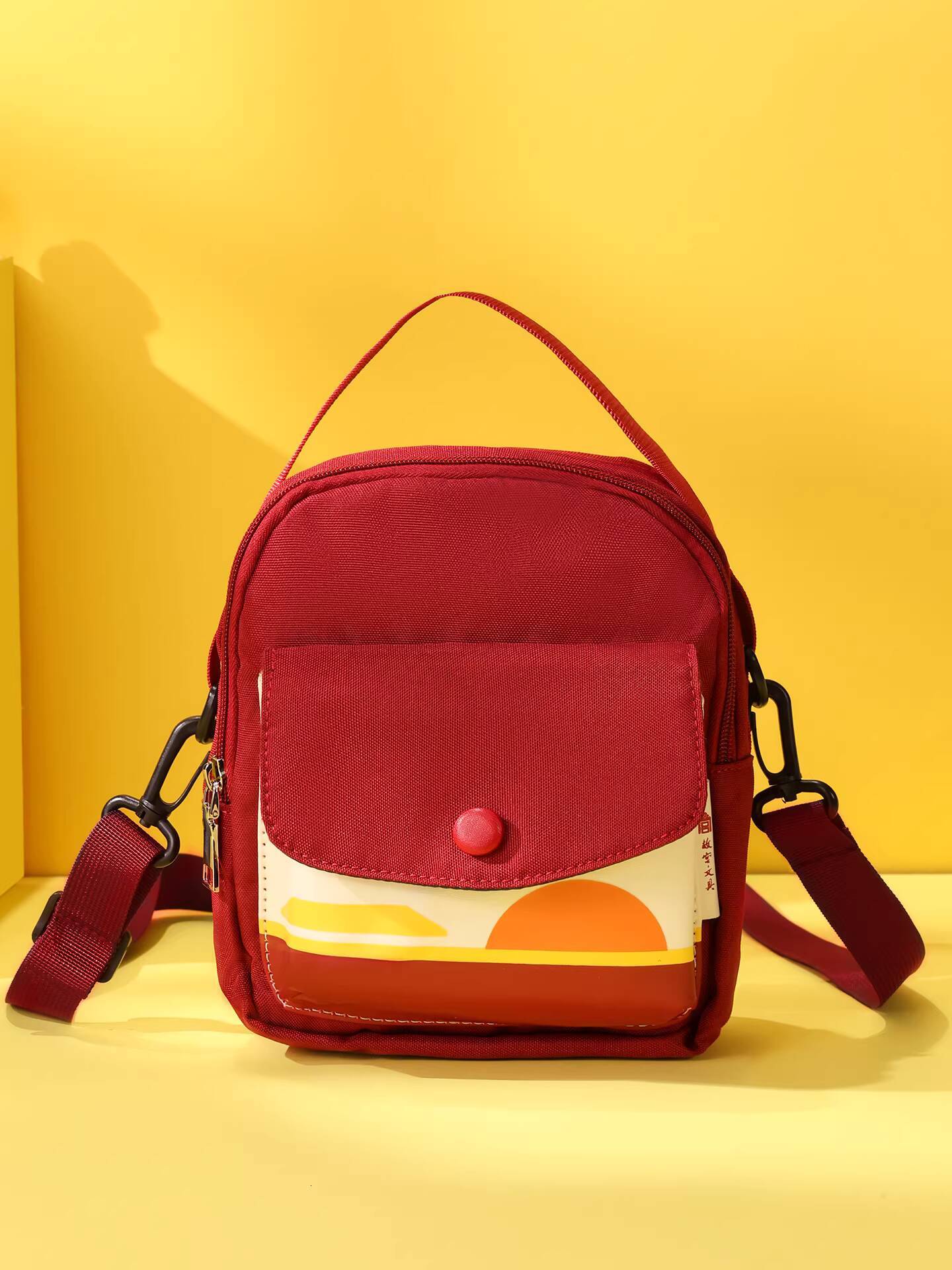 Bestseller Forbidden City Stationery Impression Children's Crossbody Fashion Mini Lightweight Chest Bag Coin Purse Birthday Gift ddmySat