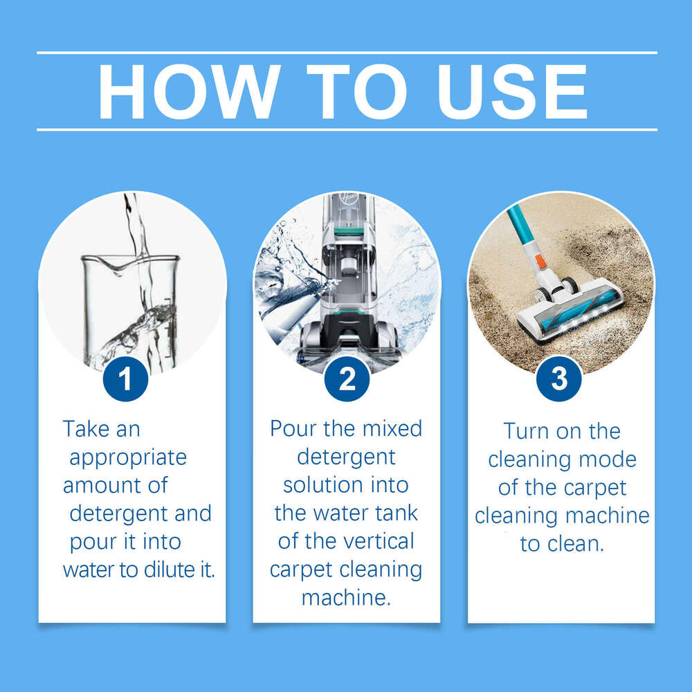 Jue-Fish Carpet Fabric Cleaning Stain Coffee Oil Cleaner S260130