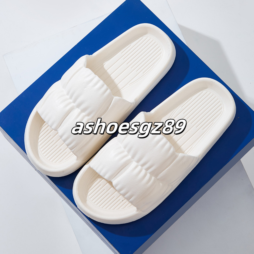 Designer Women Soft Sole Cloud Slippers Thick Platform Indoor Outdoor Beach Sandals Summer EVA Non Slip Flip Flops Slippers 11