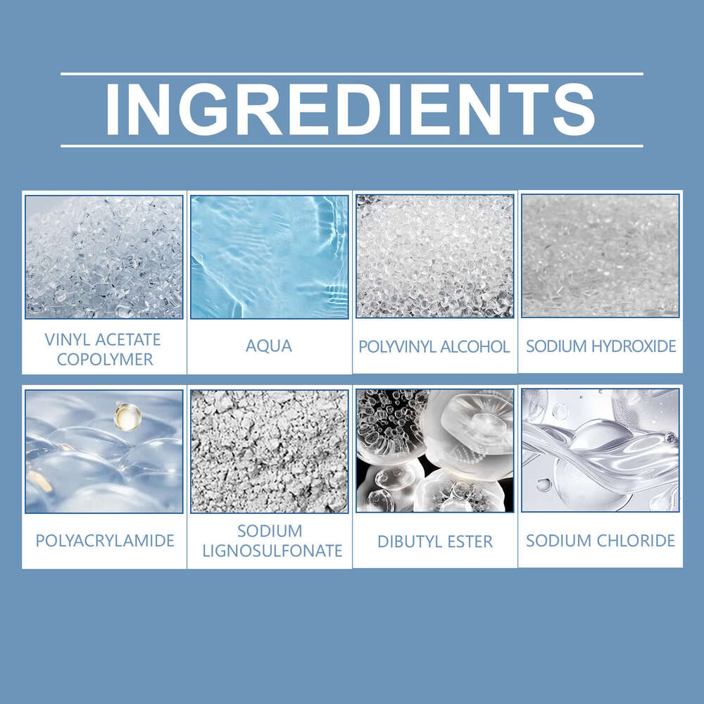 Jaysuing Adhesive Transparent for Exterior Walls, Roofs, Tiles Leak Repair Waterproof Glue S260130