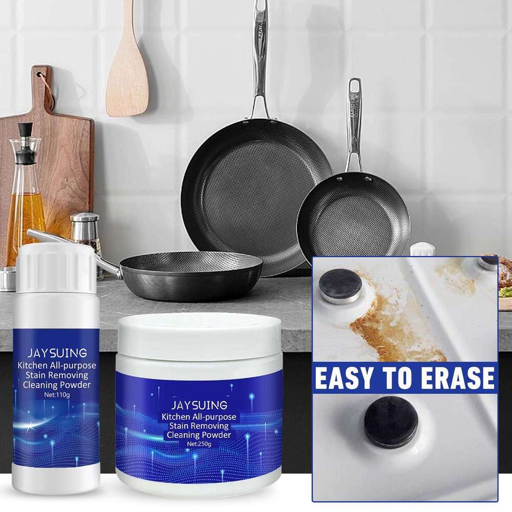 Jaysuing Kitchen Stove Oil Kitchenware Rust Stain Remover Dirt Cleaner S260130