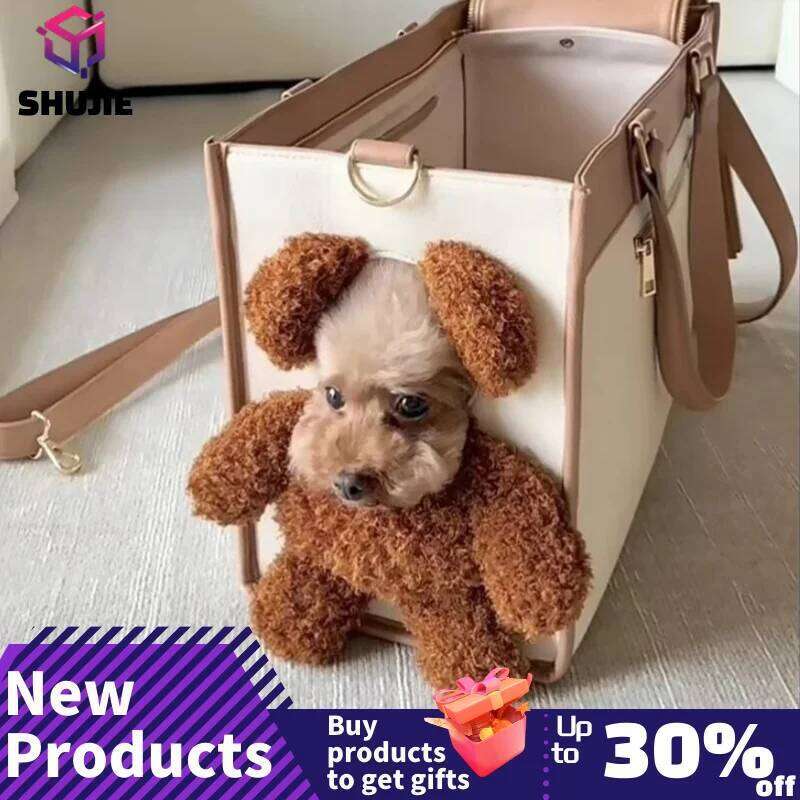 Autumn winter portable cat and dog outcropping travel backpack adjustable handbag pet supplies 26H0130