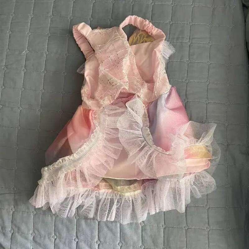 Large Clothing Summer Big Dog Dress Corgi Shiba Inu Border Collie Samoyed Husky Labrador Golden Retriever Costume Apparel H260129