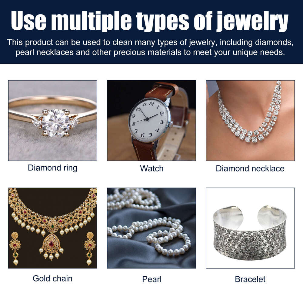 Jakehoe Necklace Gold Jewelry Blackening Decontamination Anti-Oxidation Maintenance Cleaner S260130