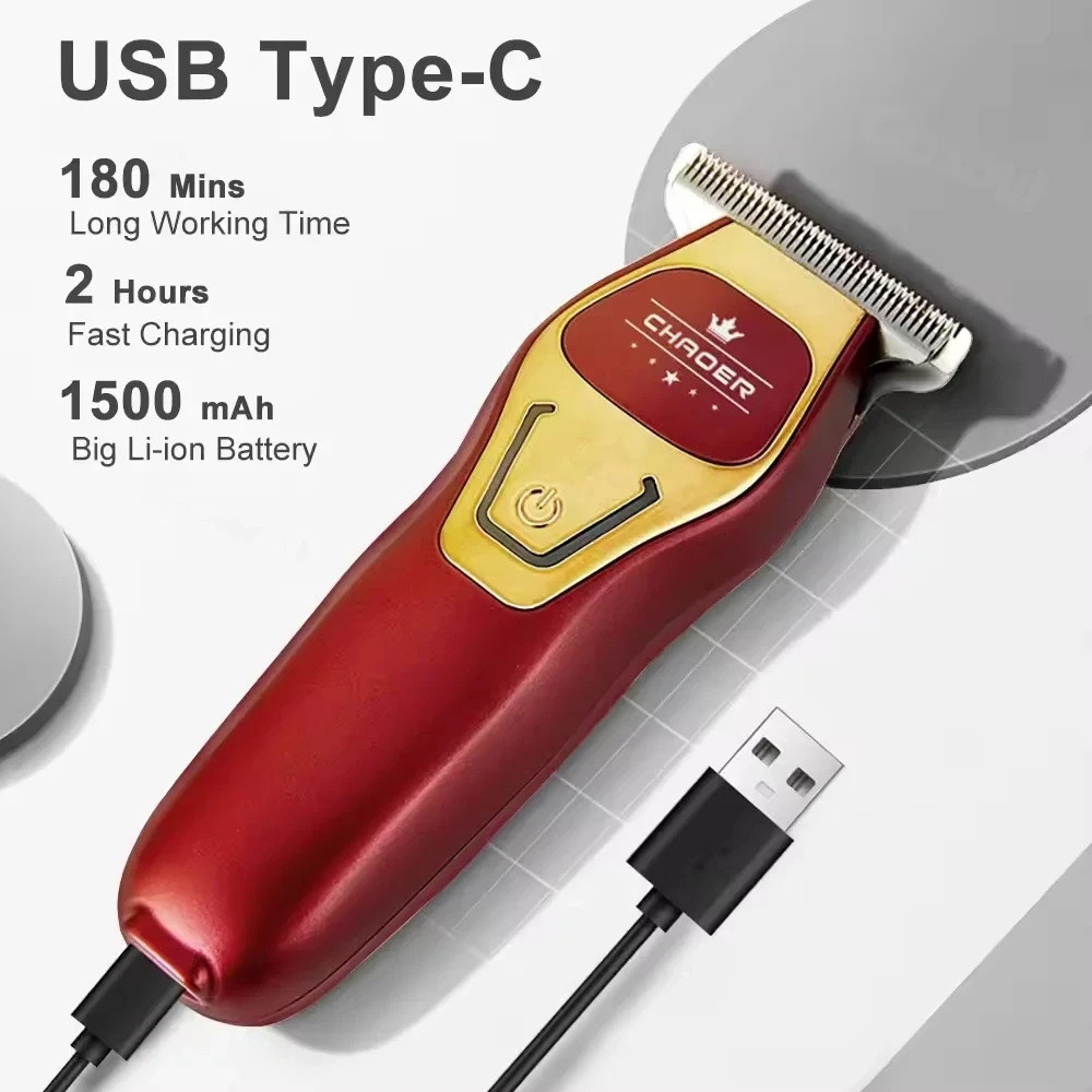 Hair Trimmer Mini Portable Electric Hair Clipper Rechargeable Small Hair Clipper Bald Head Hair Trimmer Barber Haircut Shaver 260129