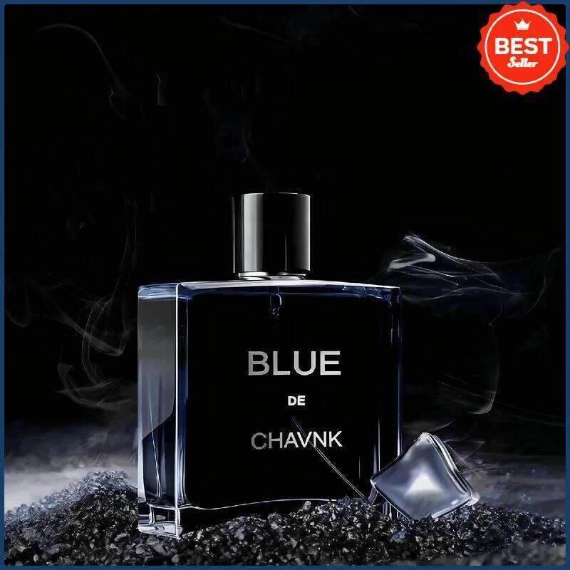 Blue de Chavnk Inspired Perfume for Men, 100ML Original Woody Aromatic & Fresh Citrus Fragrance, Long Lasting Versatile Scent H260130