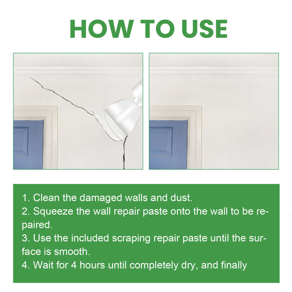 Jaysuing Surface Renovation Stain Cover Waterproof Mildewproof Multi-functional Household Wall Repair Paste S260130