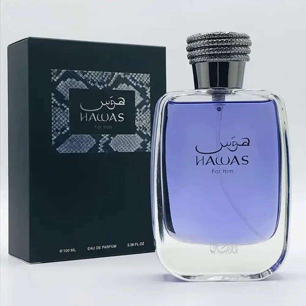 RASASI Hawas Perfume Eau de Parfum for Men & Women 3.4 OZ/ 100 ml Long-Lasting Fragrance Christmas gift H260130
