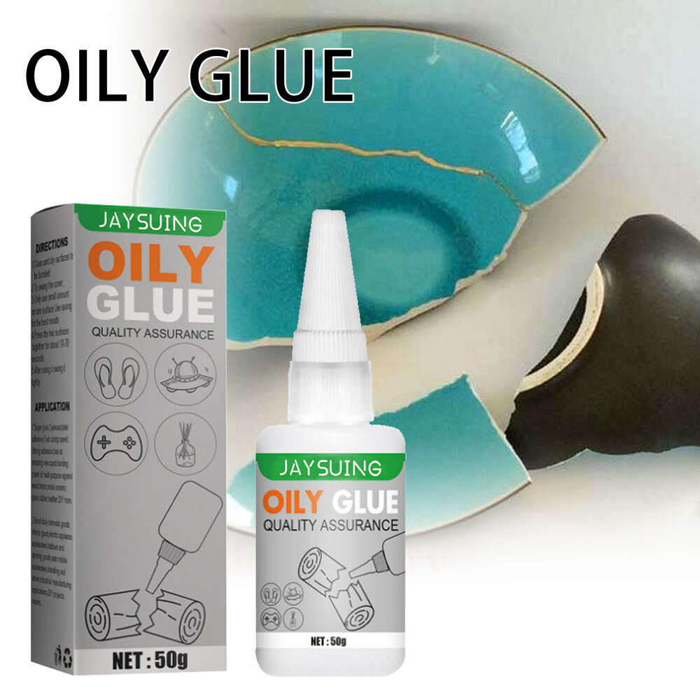 Jaysuing Casting Shoe Repair Plastic Metal Welding Transparent Waterproof Oil-Based Original Glue S260130