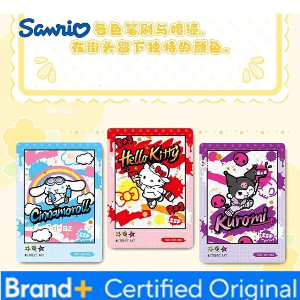 Sanrio KABAO Original Collection Japanese Popular Cute Cartoon Character Window Opening Craft Card Girl Cherish Gift Toys H260130111