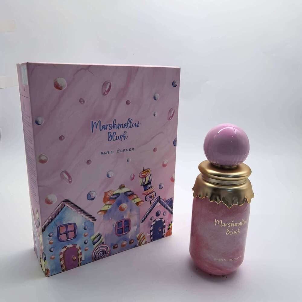 Paris Corner Marshmallow Blush EDP 3.4oz 100ml Sweet Floral Vanilla Long Lasting Unisex Perfume Romantic Gift for Christmas H260130